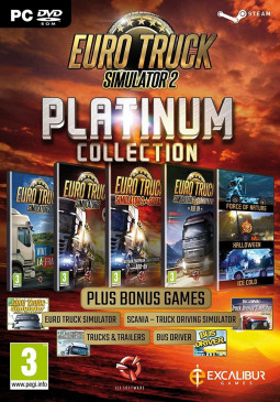 Joc Euro Truck Simulator 2 Platinum Edition Key pentru Steam