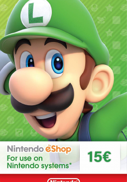 Joc Nintendo eShop Card 15€ pentru Nintendo eShop