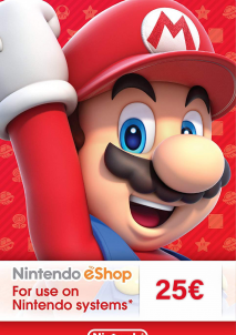Nintendo eShop Card 25€ 