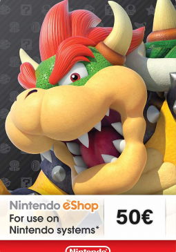 Joc Nintendo eShop Card 50€ pentru Nintendo eShop