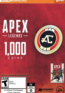 Joc Apex Legends - Apex Coins Origin 1000 Points GLOBAL pentru Origin