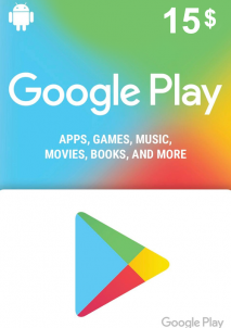 Google Play Gift Card 15 USD America