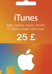 Apple iTunes Gift Card 25 GBP United Kingdom