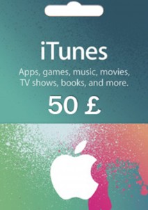 Apple iTunes Gift Card 50 GBP United Kingdom