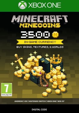 Joc Minecraft - Minecoins Pack 3500 Coins Xbox ONE pentru XBOX