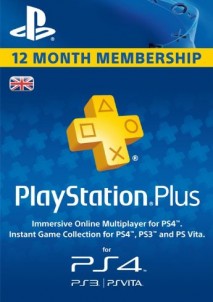 Playstation Plus CARD PSN UNITED KINGDOM 365 Days
