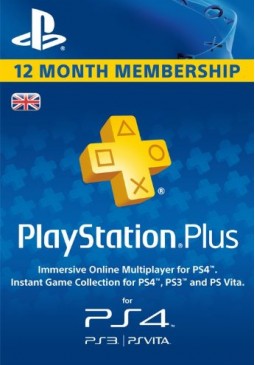 Joc Playstation Plus CARD PSN UNITED KINGDOM 365 Days pentru PSN