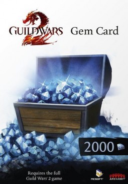 Joc Guild Wars 2 EU 2000 Gems Code pentru Official Website