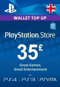 Joc PlayStation Network Gift Card 35 GBP PSN UNITED KINGDOM pentru PSN