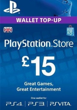 Joc PlayStation Network Gift Card 15 GBP PSN UNITED KINGDOM pentru PSN
