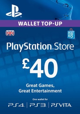 Joc PlayStation Network Gift Card 40 GBP PSN UNITED KINGDOM pentru PSN