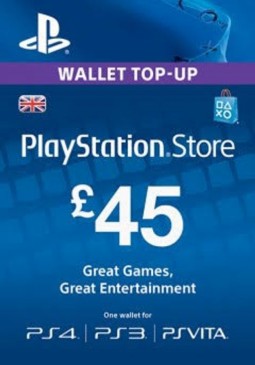 Joc PlayStation Network Gift Card 45 GBP PSN UNITED KINGDOM pentru PSN