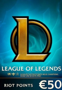 Joc League of Legends Card 50 Euro pentru Official Website